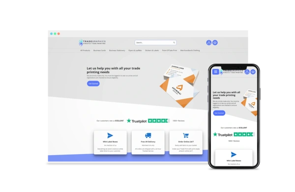  Trade Website For Printers Example